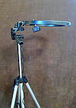 Професійний набір для блогера,кільцева LED лампа 26 см з тримачем для телефону і штатив 135см+пульт, фото 6
