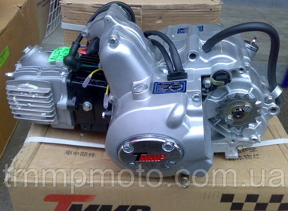 Двигун Дельта Альфа 125 см3/ 125 с із ТММР Racing механіка, заводський двигун, механічне зчеплення. Рух, фото 1