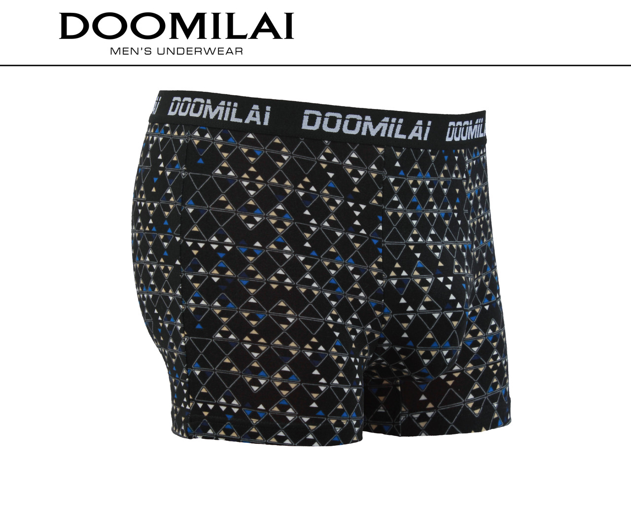 Чоловічі стрейчеві боксери з бамбука марка "DOOMILAI" Арт.D-01242(3XL,4XL)
