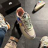 Жіночі кросівки Nike Air Force 1 Shadow Beige Violet, жіночі кросівки найк аір форс 1 шадоу, фото 3