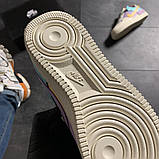 Жіночі кросівки Nike Air Force 1 Shadow Beige Violet, жіночі кросівки найк аір форс 1 шадоу, фото 9