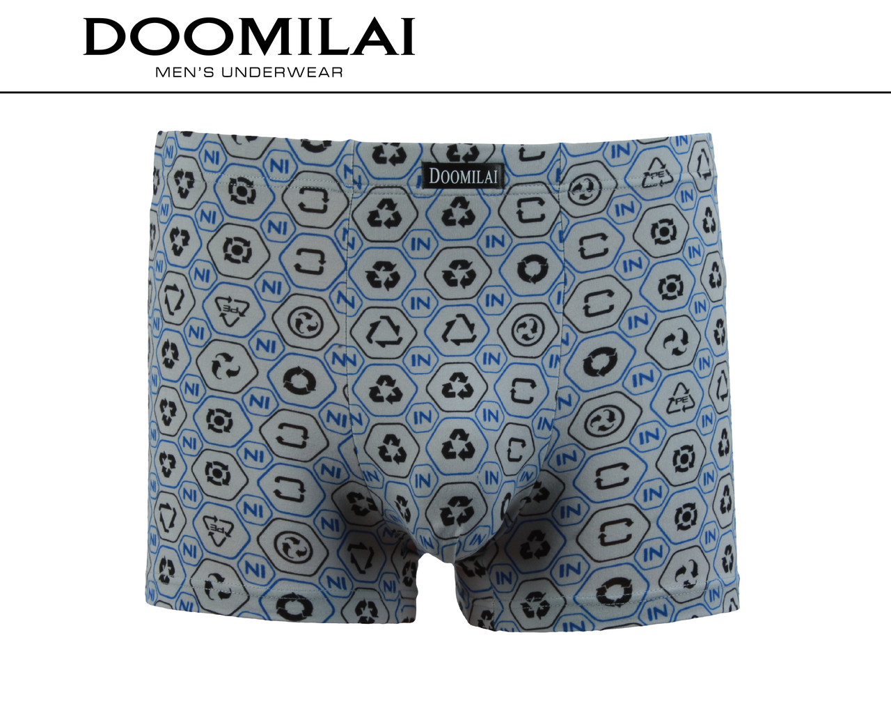 Чоловічі боксери стрейчеві з бамбука Марка «DOOMILAI» Арт.D-01232