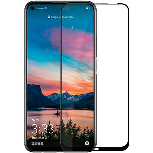 Захисне скло ProGlass 3D для Huawei P40 Lite Black (хуав п40 лайт)
