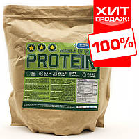 Сироватковий протеїн для росту м'язів і маси 78% білка на вагу (пломбір)