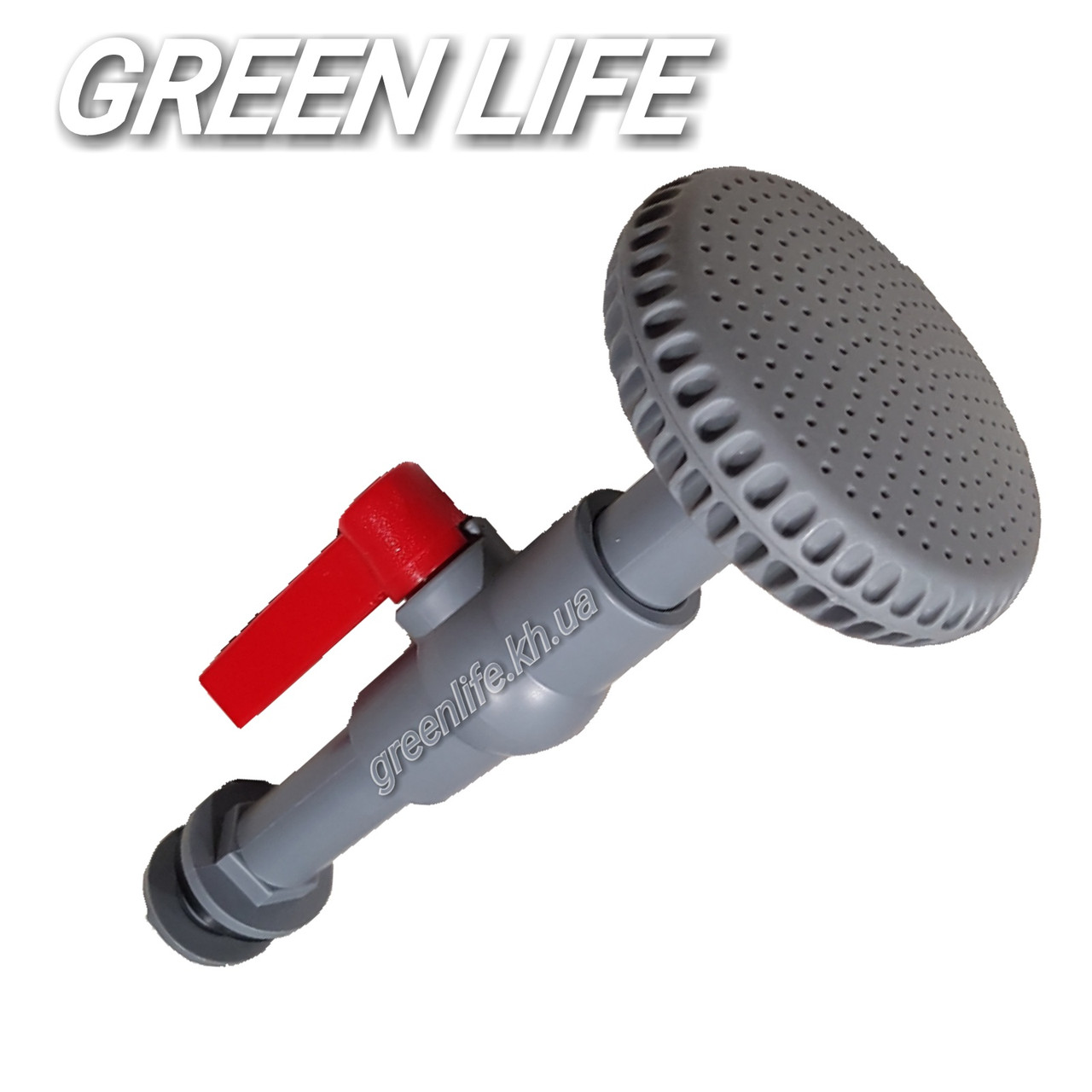 Комплект душевой пластиковый 22 см. WaterPro серый