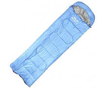 Мешок спальный GC Split (220 х 75 см), спальник с капюшоном для природы, на рыбалку (тип: одеяло)