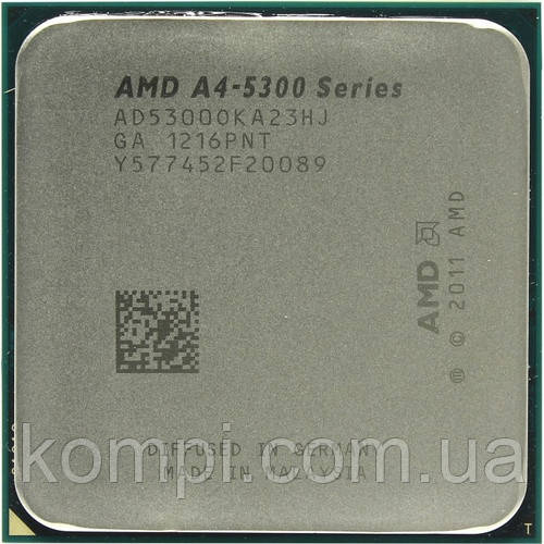 Процесор AMD A4 5300K FM2 (Soket FM2, 3.4GHz,Tray, бу)