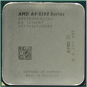Процесор AMD A4 5300K FM2 (Soket FM2, 3.4GHz,Tray, бу)