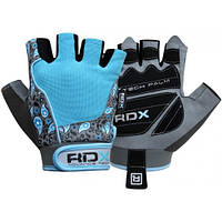 Перчатки для фитнеса женские RDX Blue M