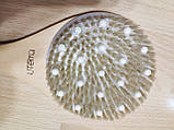Щітка натуральна антицелюлітна з дерев'яною ручкою для сухого масажу та миття тіла/масажна щітка, фото 7