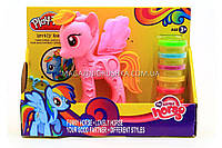 Тесто для лепки Play-Toy набор «My Little Pony» Розовый SM8001