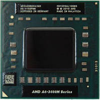 Процесор для ноутбука FS1 AMD A6-3400M 4x2,3Ghz 4Mb Cache б/в