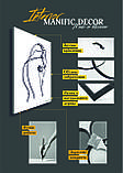 Картина на холсті  інтер'єрна абстрактна настінна арт панно  Manific Decor "Wall Art Woman / Жінка Тепло", фото 10
