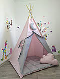 Вігвам для дівчинки, індивідуальний набір, дитячий намет, фото 4