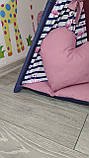 Дитячий Вігвам для Дівчинки, з Фламінго, індивідуальний набір, повний комплект, фото 5