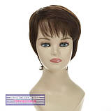 Жіноча перука коротка стрижка з термоволосся 180℃ Kristina AT русявий колір, фото 2
