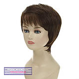 Жіноча перука коротка стрижка з термоволосся 180℃ Kristina AT русявий колір, фото 3