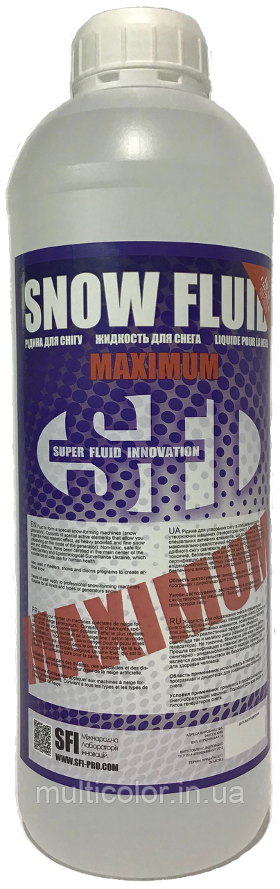 Рідина для снігу Максимум SFI Snow Maximum 1л