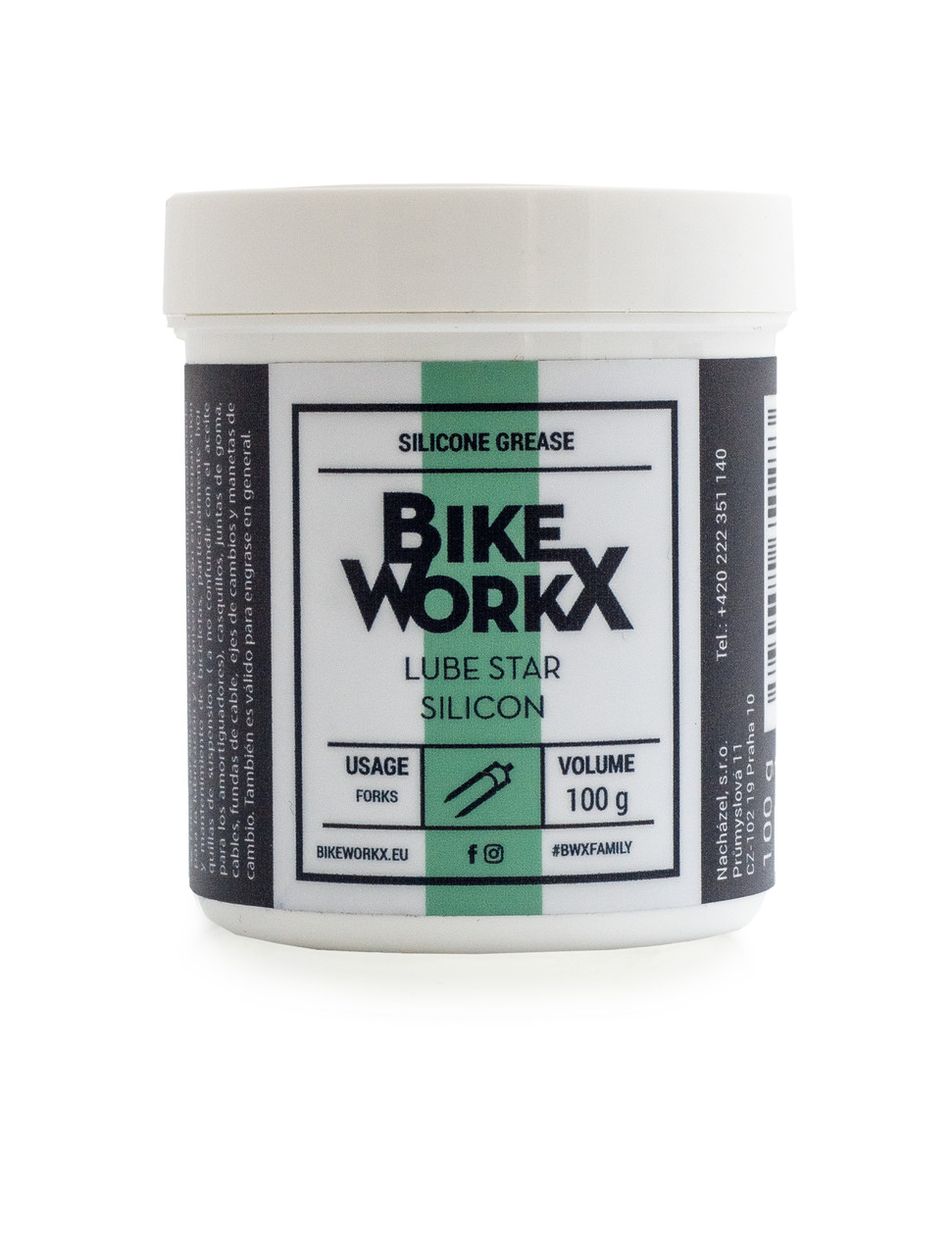Густе мастило BikeWorkX Lube Star Silicon банка 100 г.