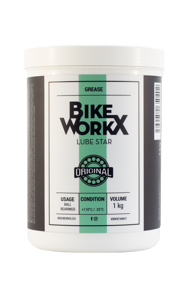 Густе мастило BikeWorkX Lube Star Original банка 1 кг.