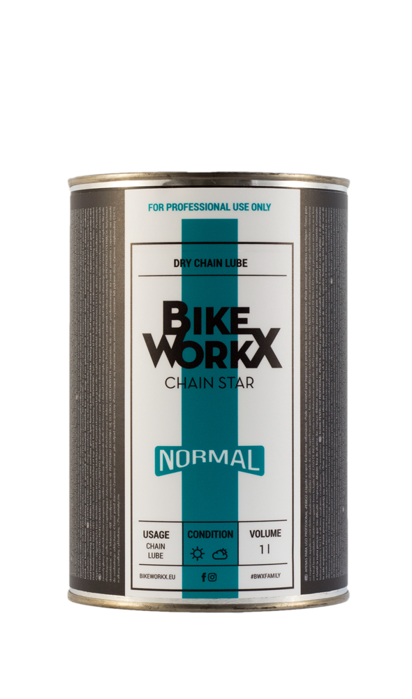 Смазка для цепи BikeWorkX Chain Star “normal” банка 1L.