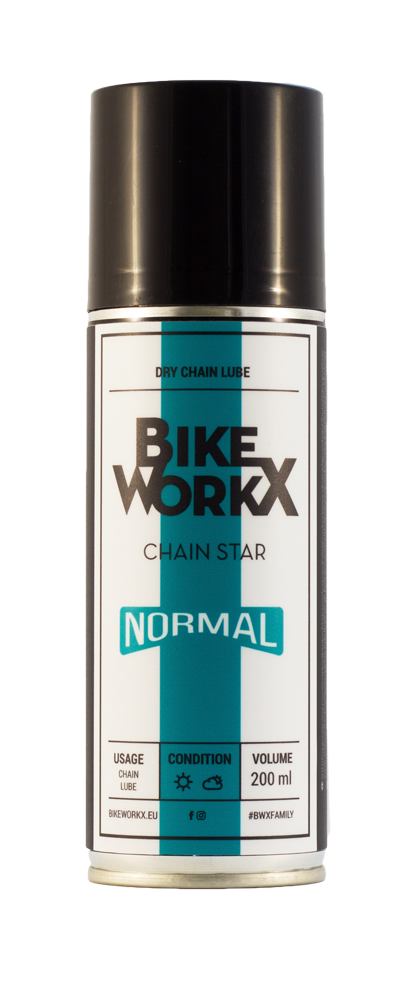Смазка для цепи BikeWorkX Chain Star “normal” спрей 200 мл.