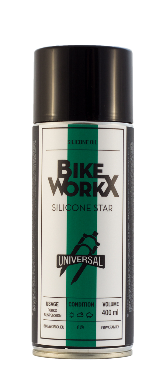 Силікон BikeWorx Silicone Star спрей 400 мл.