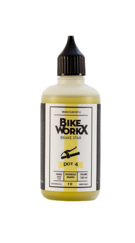 Гальмівна рідина BikeWorkX Brake Star DOT 4 100 мл