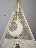 Вігвам універсальний із м'яким килимком, повний комплект, фото 3