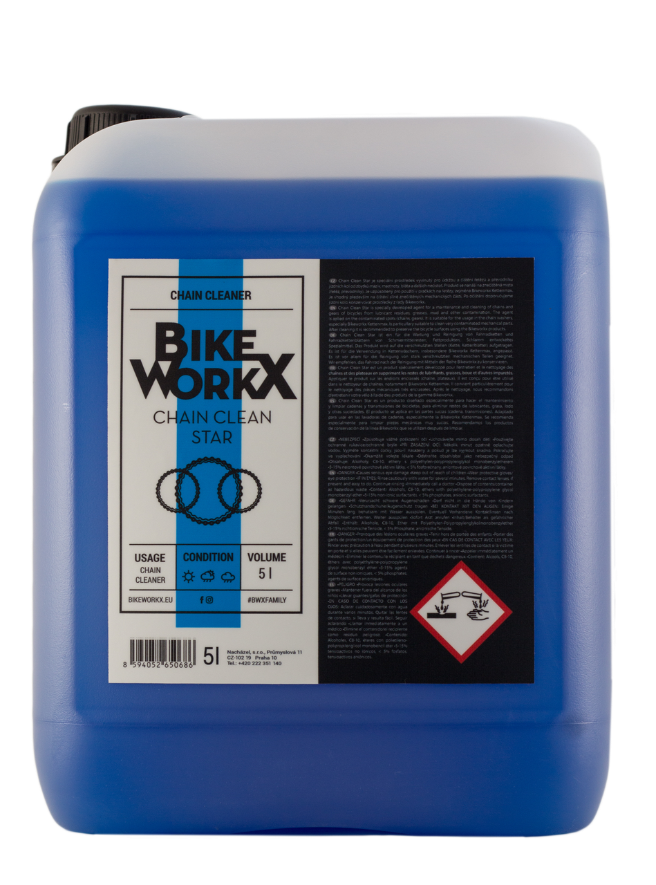 Очисник BikeWorkX Chain Clean Star банка 5 л.