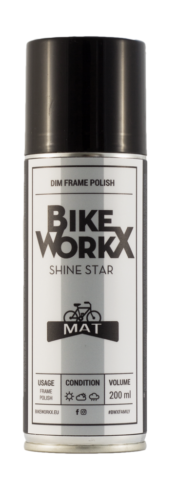 Шампунь BikeWorkX Shine Star MAT спрей 200 мл.