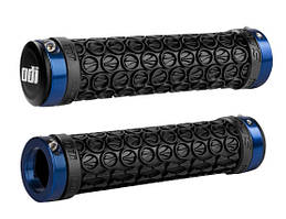 Грипси ODI SDG LOCK-ON GRIPS Black w/Blue Clamps (чорні із синіми замками)