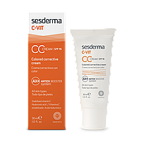 C-Vit CC Cream SPF15 - CC крем для лица SPF15, 30 мл