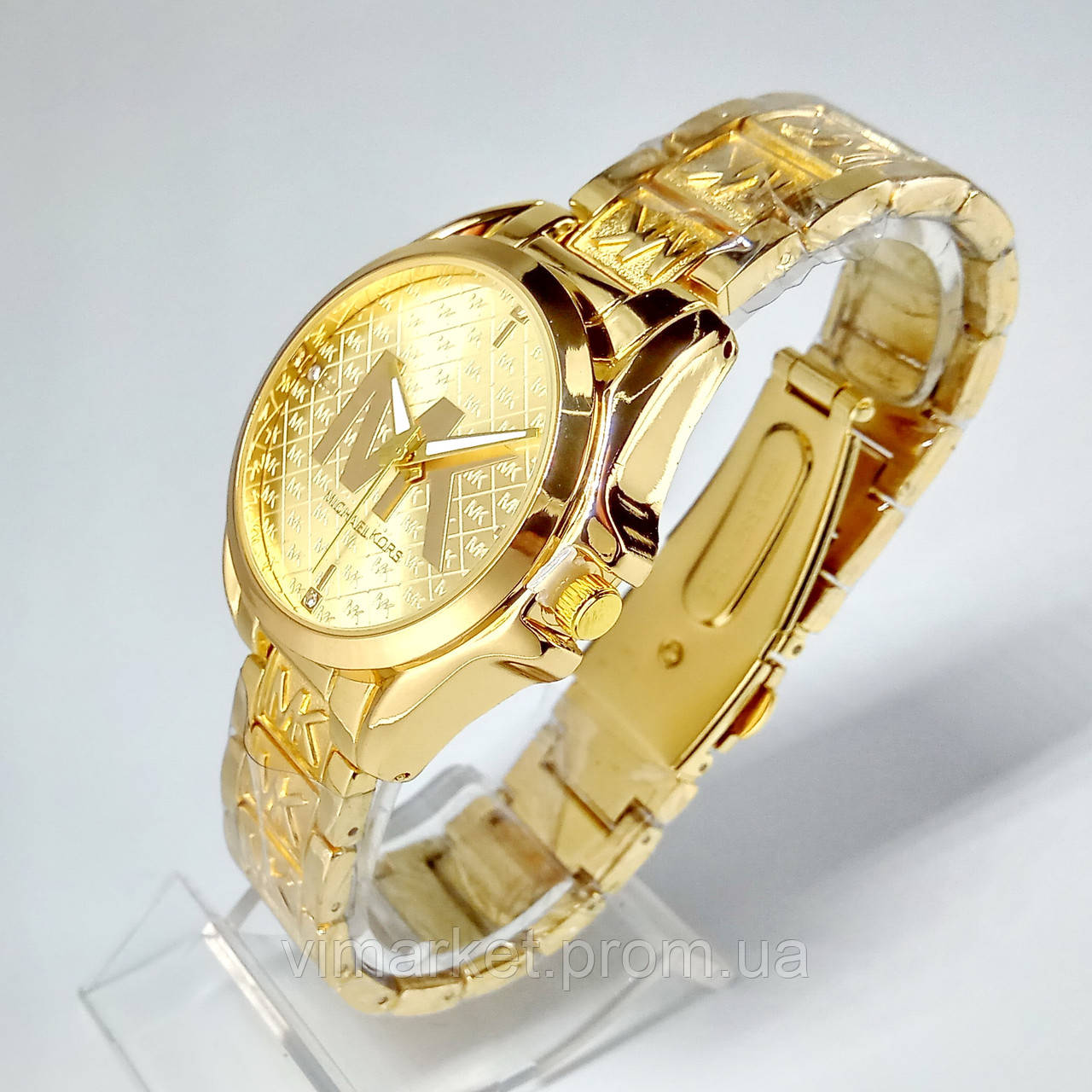 6 варіантів кольору кварцові наручні годинники Michael Kors МК-570 на металевому браслеті