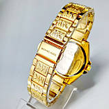 6 варіантів кольору кварцові наручні годинники Michael Kors МК-570 на металевому браслеті, фото 3