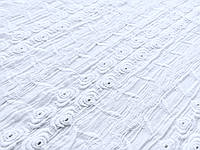 Батист шиття вишивка жата, білий