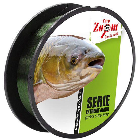 Волосінь для лову білого амура Carp Zoom Extreme Amur Grass Carp Line Green 250m 0.3мм