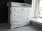 Дитяче ліжечко з комодом дует Magic Baby Design Dream, фото 5