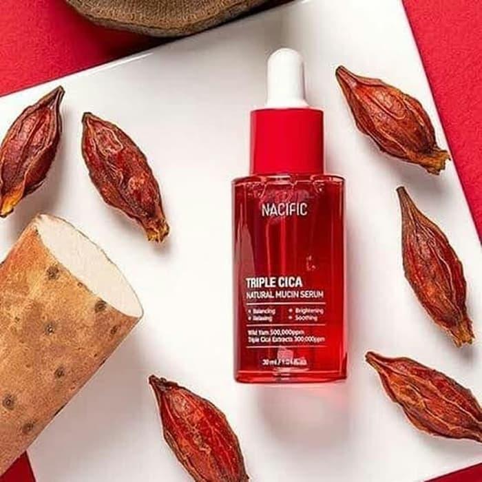 NACIFIC Triple Cica Natural Mucin Serum Концентрована сироватка для омолодження вікової шкіри