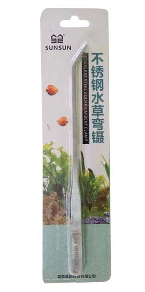 Пинцет SUNSUN SC 08 для аквариумных растений изогнутый, 38 см - фото 1 - id-p1180915253