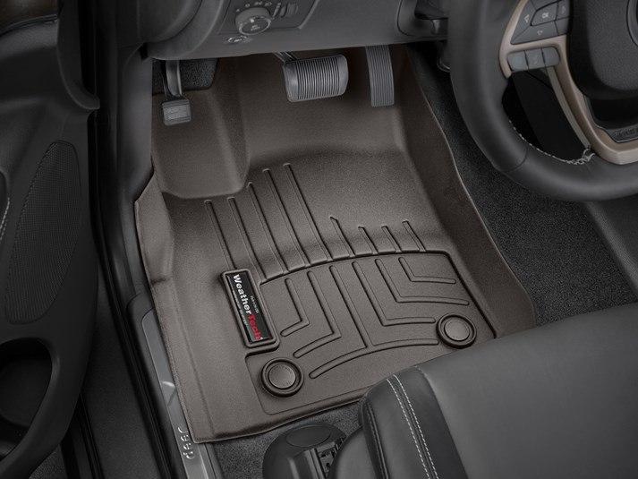 Килими гумові WeatherTech Jeep Grand Cherokee USA 2016+ передні какао