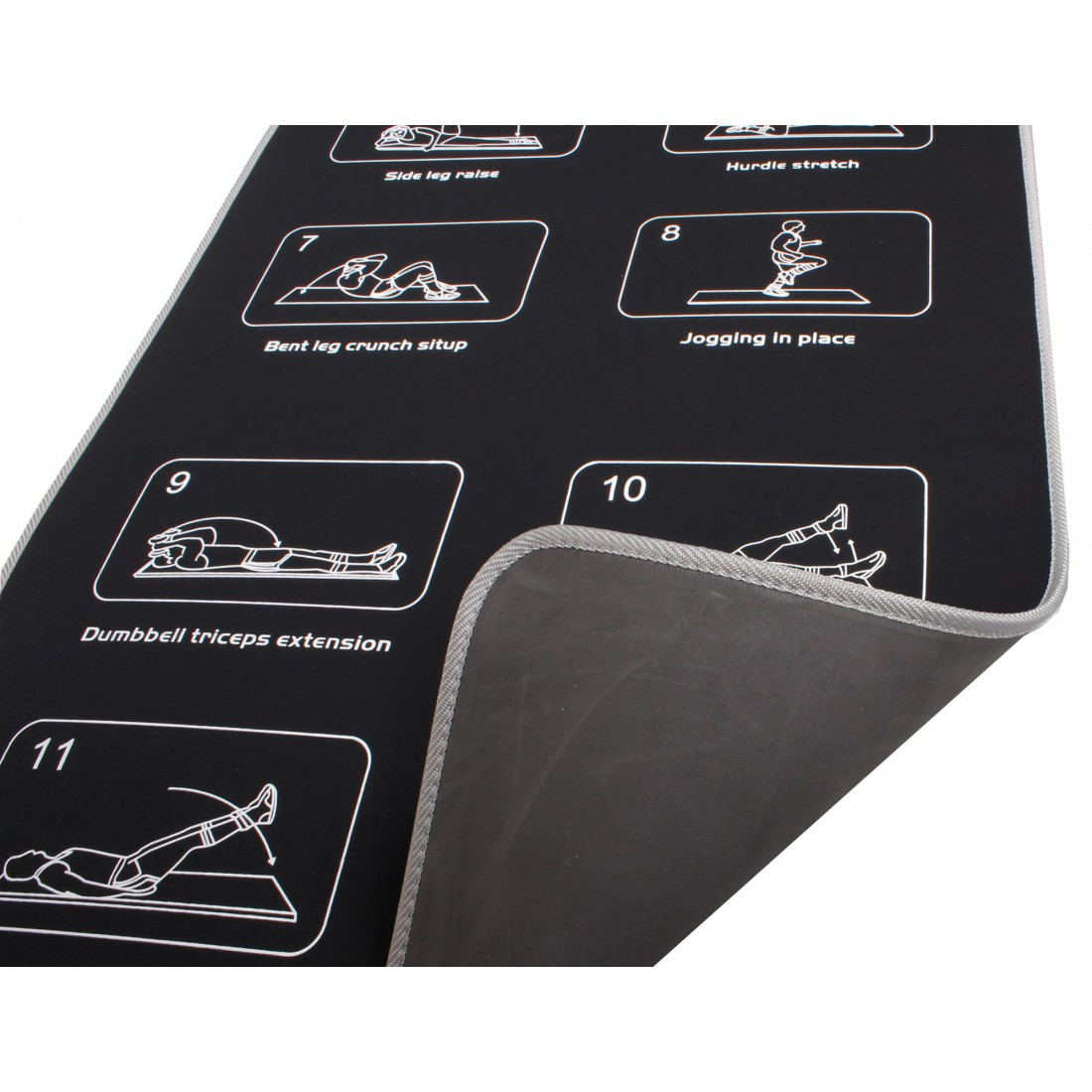 Коврик неопреновый LiveUp NeopreneEva Mat 180*60*6 мм для фитнеса ...