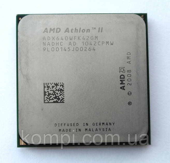 Процесор AMD Athlon II 640 X4 AM2+ (Soket AM2+/AM3, 3.0GHz,Tray, бу), фото 1