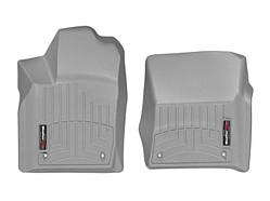 Килими гумові WeatherTech Jeep Grand Cherokee EURO 2013-2015 передні сірі (diesel)