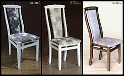 Стілець Чумак-2 з різьбленою спинкою