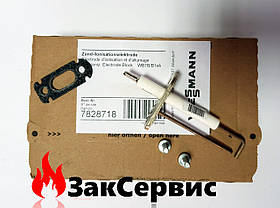 Електрод розпалювання й іонізації на газовий котел Viessmann Vitodens WB1B, WB1C	7828718