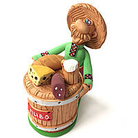 Фігурка "Козак з бочкою" ручної роботи