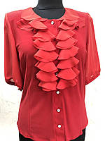 Красная женская блузка тмSorriso, Польша
