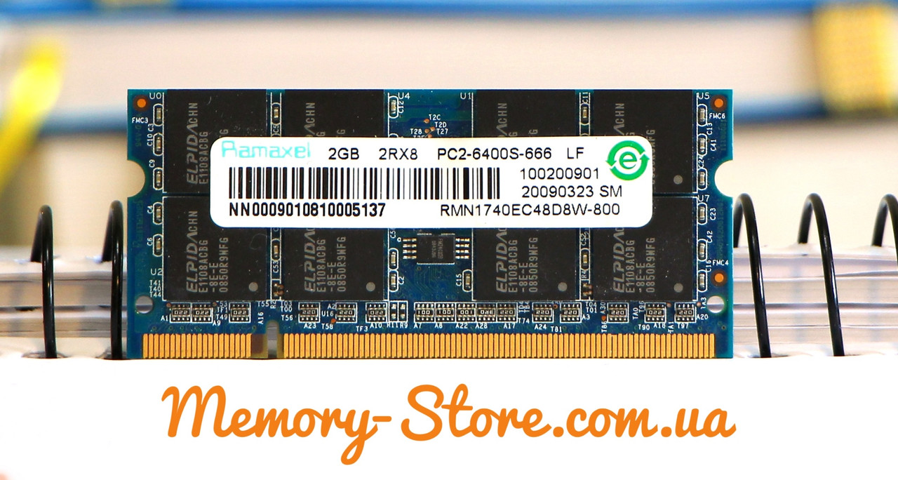 Оперативная память для ноутбука MIX Brand DDR2 2GB Sodimm PC2-6400S
