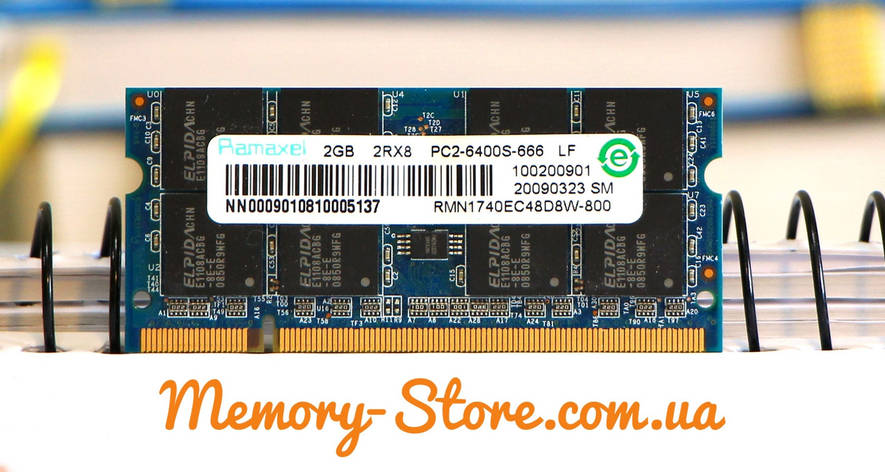 Оперативная память для ноутбука MIX Brand DDR2 2GB Sodimm PC2-6400S, фото 1
